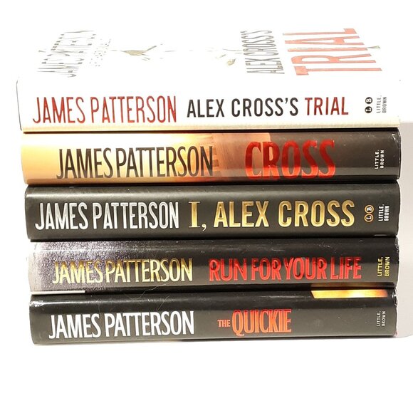 James Patterson Hardcover Thriller Book Set: Alex Crosss Trial Cross I Alex Cros - Picture 1 of 5